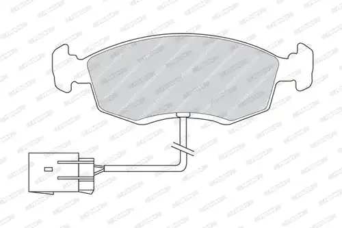 накладки FERODO FDB846