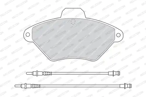 накладки FERODO FDB875