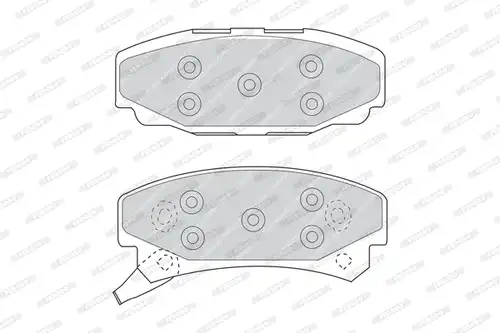 накладки FERODO FDB921