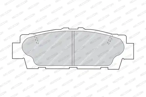 накладки FERODO FDB945