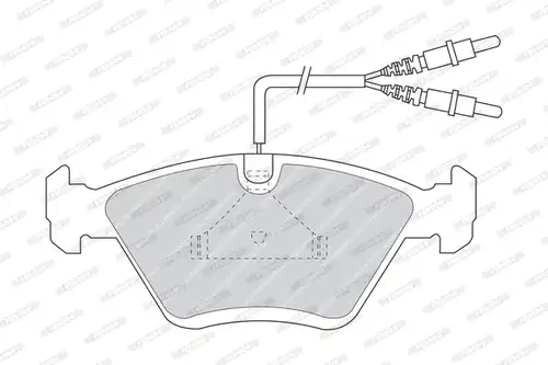 накладки FERODO FDB953