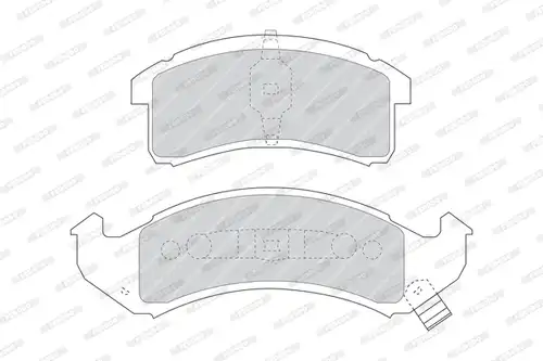 накладки FERODO FDB975