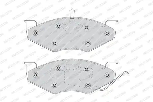 накладки FERODO FDB978
