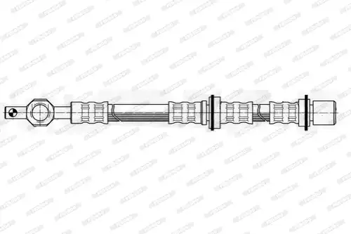 спирачен маркуч FERODO FHY2153