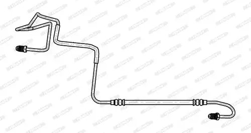 спирачен маркуч FERODO FHY2872