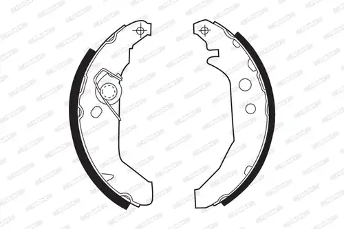 комплект спирачна челюст FERODO FSB265