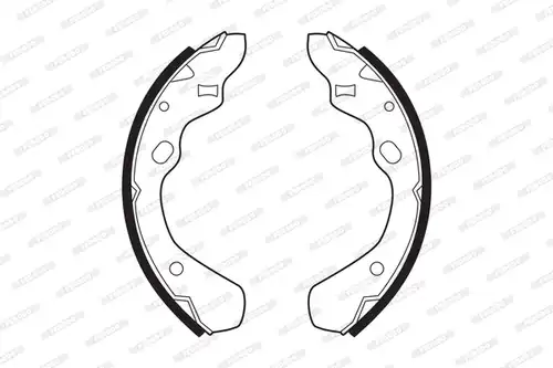 комплект спирачна челюст FERODO FSB315