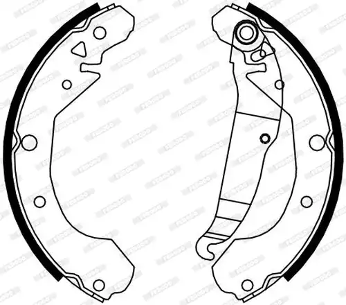 комплект спирачна челюст FERODO FSB4075