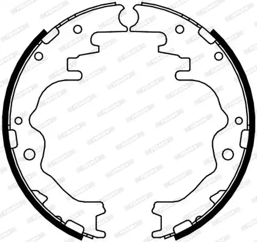 комплект спирачна челюст FERODO FSB4092