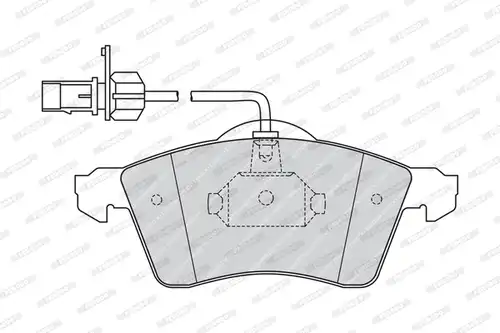 накладки FERODO FVR1518