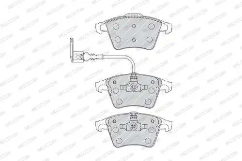 накладки FERODO FVR1643