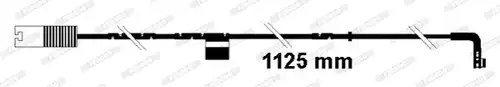 предупредителен контактен сензор, износване на накладките FERODO FWI309