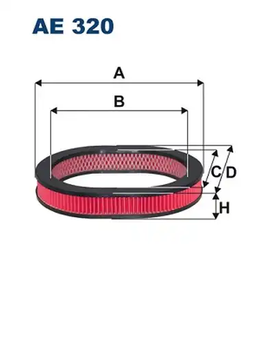 въздушен филтър FILTRON AE 320