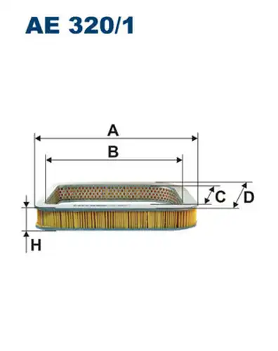 въздушен филтър FILTRON AE 320/1