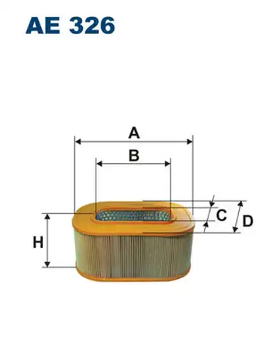 въздушен филтър FILTRON AE 326