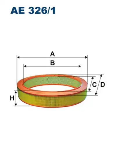 въздушен филтър FILTRON AE 326/1