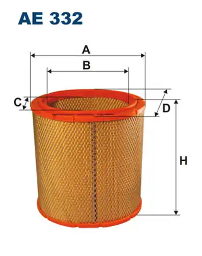 въздушен филтър FILTRON AE 332