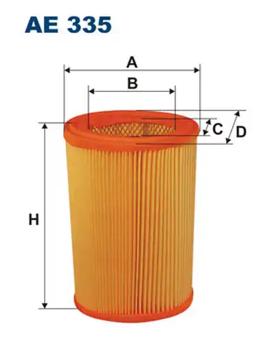 въздушен филтър FILTRON AE 335