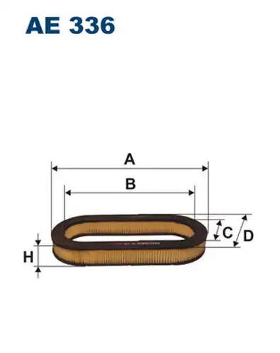 въздушен филтър FILTRON AE 336