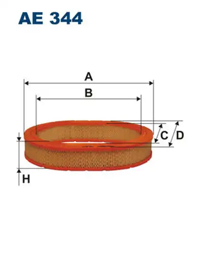 въздушен филтър FILTRON AE 344