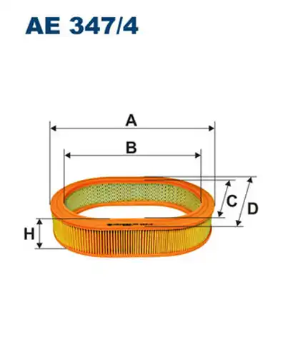 въздушен филтър FILTRON AE 347/4