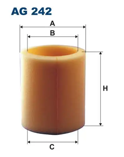 въздушен филтър FILTRON AG 242