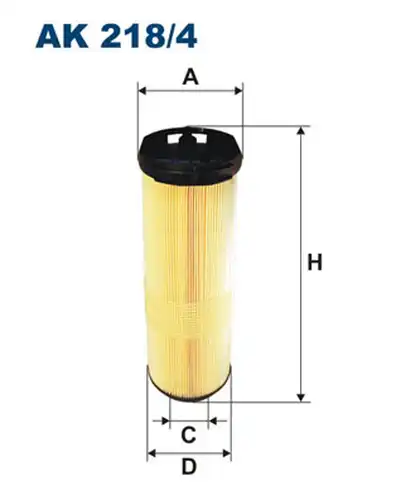 въздушен филтър FILTRON AK 218/4