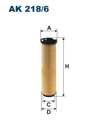 въздушен филтър FILTRON AK 218/6