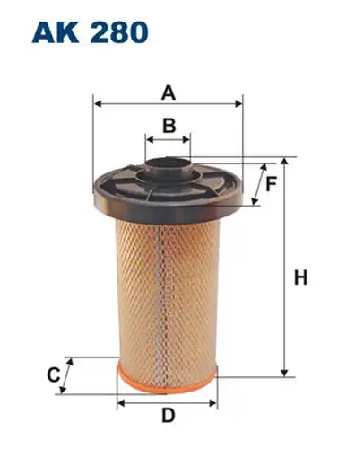 въздушен филтър FILTRON AK 280