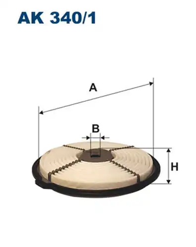 въздушен филтър FILTRON AK 340/1