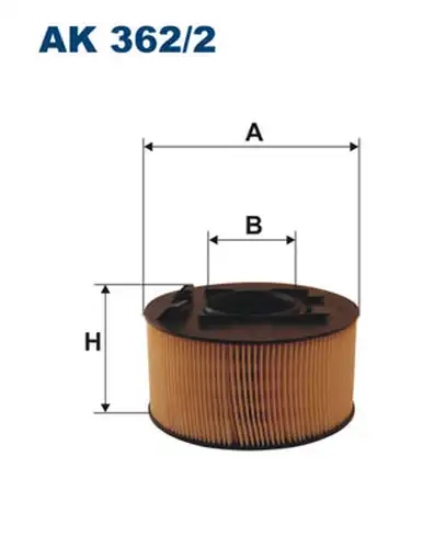 въздушен филтър FILTRON AK 362/2