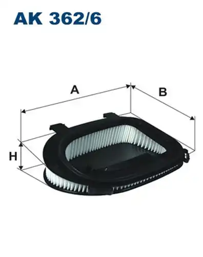 въздушен филтър FILTRON AK 362/6