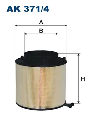 въздушен филтър FILTRON AK 371/4