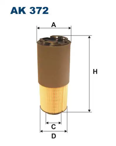 въздушен филтър FILTRON AK 372