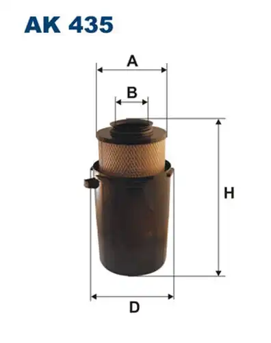 въздушен филтър FILTRON AK 435