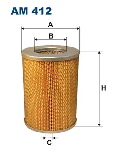 въздушен филтър FILTRON AM 412