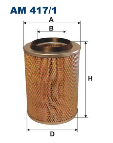 въздушен филтър FILTRON AM 417/1