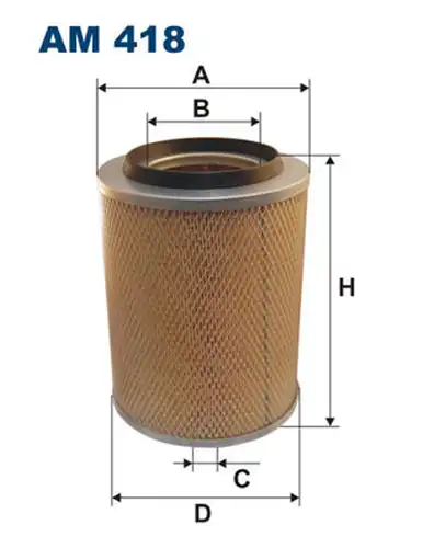 въздушен филтър FILTRON AM 418