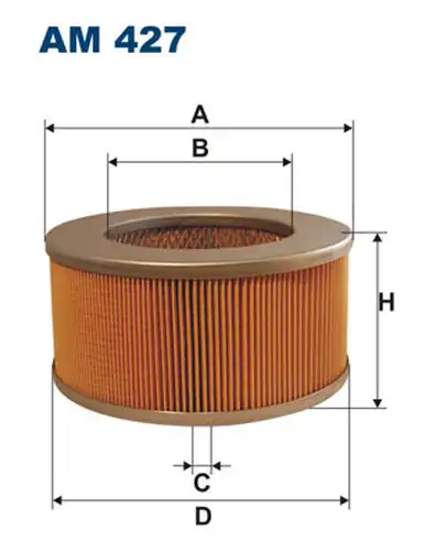 въздушен филтър FILTRON AM 427