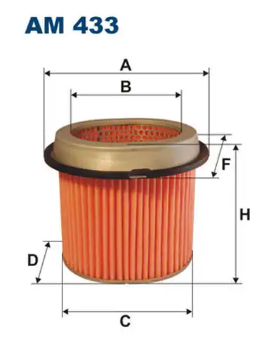 въздушен филтър FILTRON AM 433