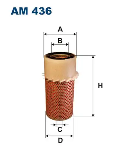 въздушен филтър FILTRON AM 436