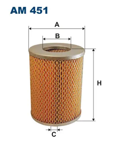 въздушен филтър FILTRON AM 451