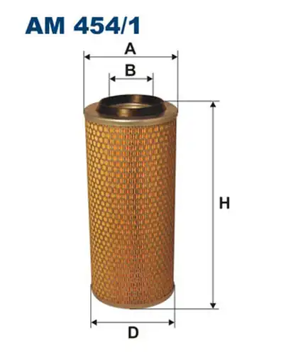 въздушен филтър FILTRON AM 454/1