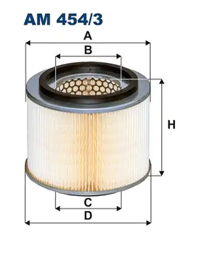 въздушен филтър FILTRON AM 454/3