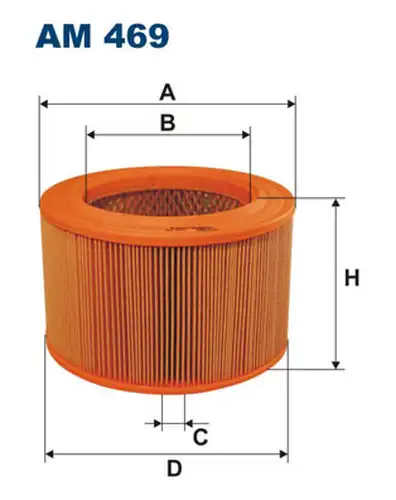 въздушен филтър FILTRON AM 469