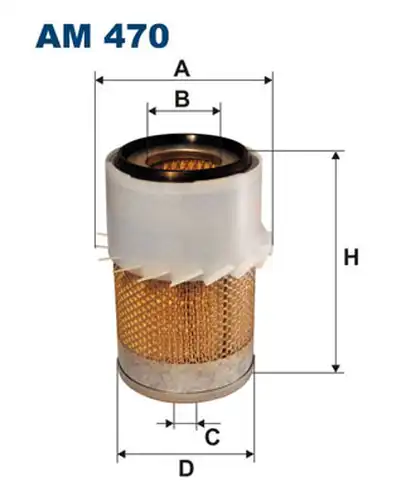 въздушен филтър FILTRON AM 470