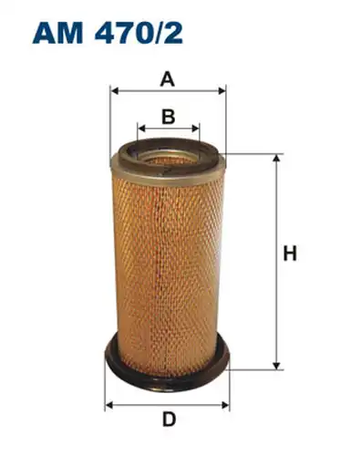 въздушен филтър FILTRON AM 470/2