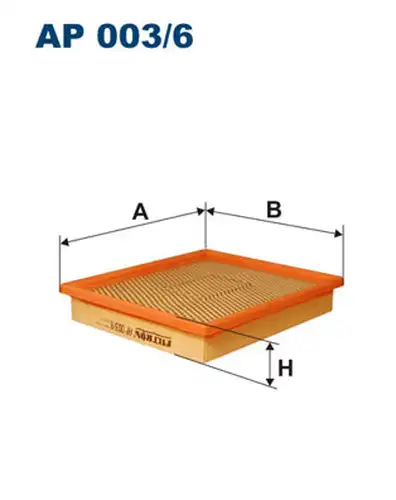 въздушен филтър FILTRON AP 003/6
