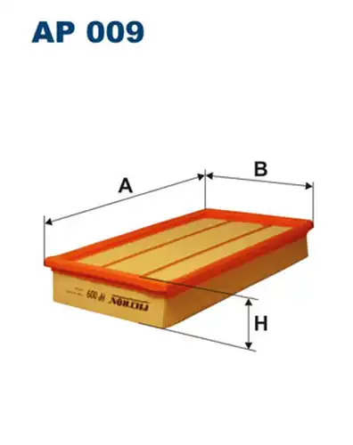 въздушен филтър FILTRON AP 009