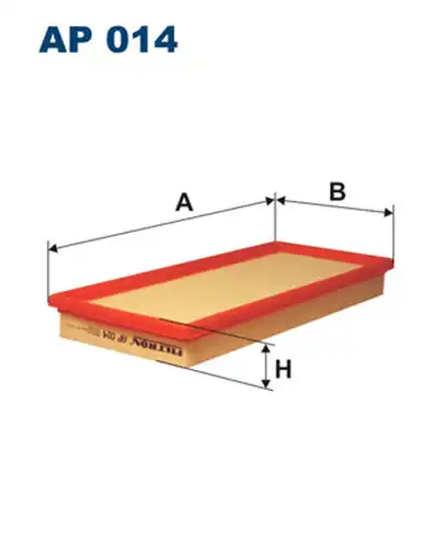 въздушен филтър FILTRON AP 014